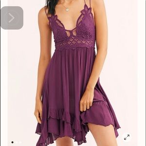 Free people purple dress